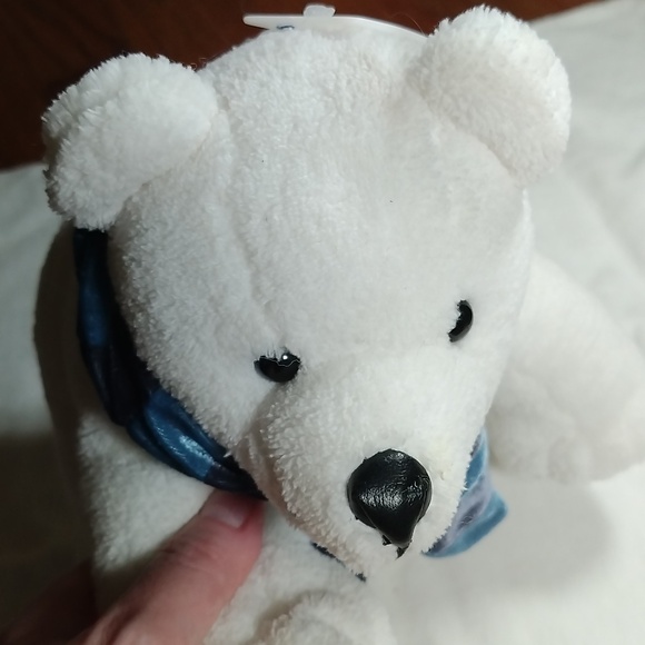 Polar Bear with Scarf stuff animal - Picture 9 of 9